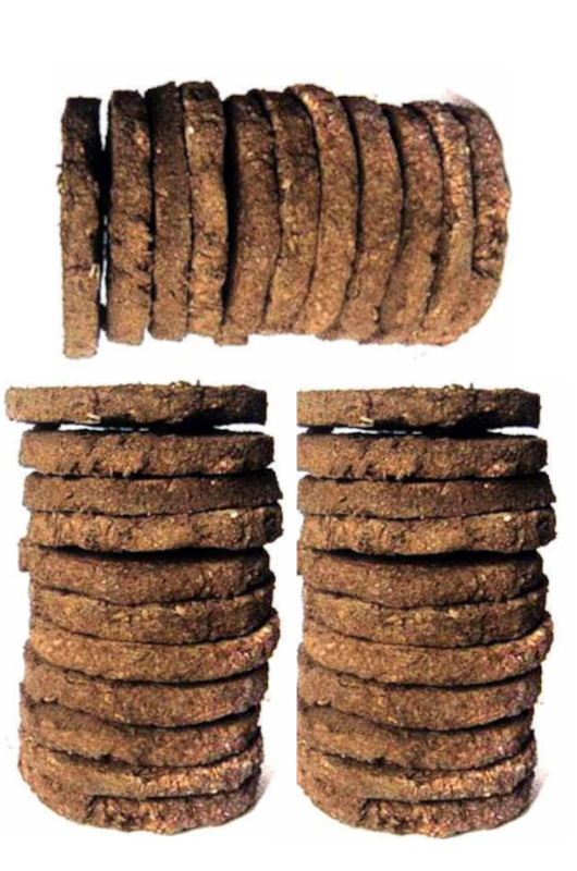 देशी गाय के गोबर के उपले (कण्डे) 30pcs